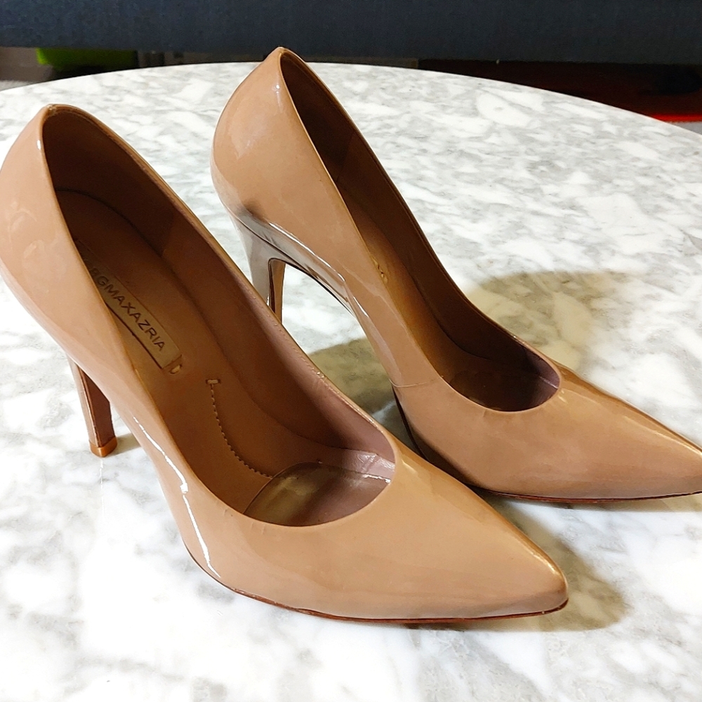 2/$55 - BCBG beige heels